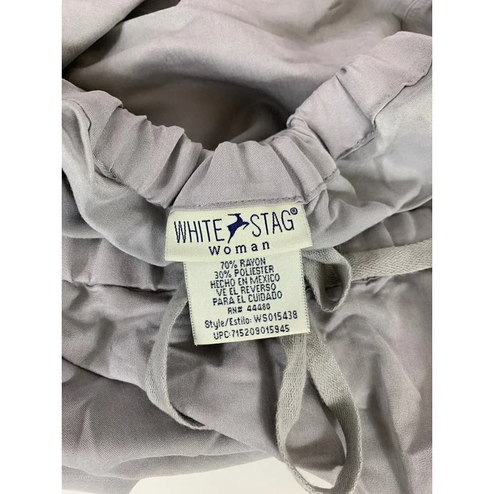White Stag Women's Gray Long Skirt with Pockets